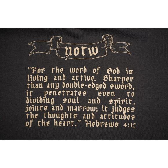 NOTW “Penetrates to the Soul” Christian Graphic Tee – Size Large – Made in USA - Picture 5 of 5